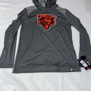 Men's Fanatics Chicago Bears Rally On Pullover Hoodie with Face Covering